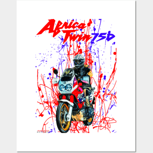 XRV 750 Africa Twin Posters and Art